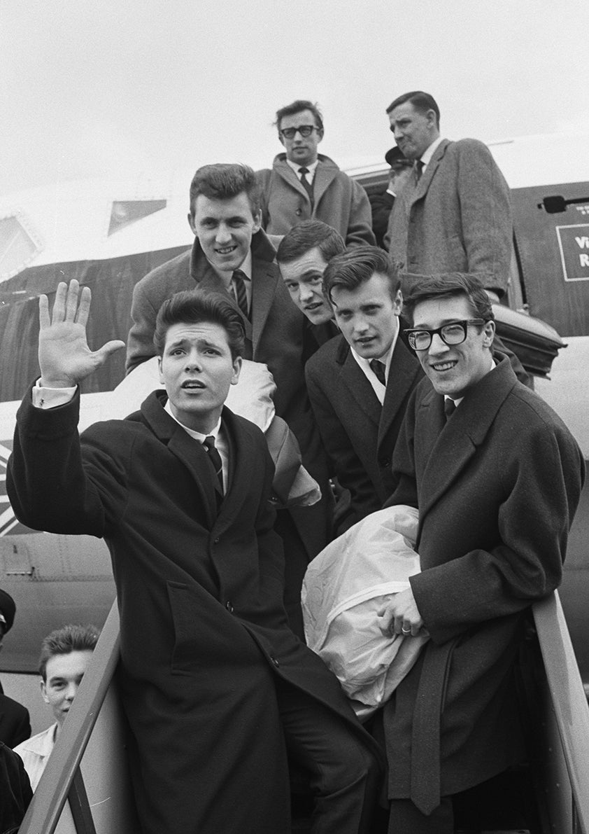 Cliff Richard & The Shadows Framed Photo Print in Amsterdam 1962