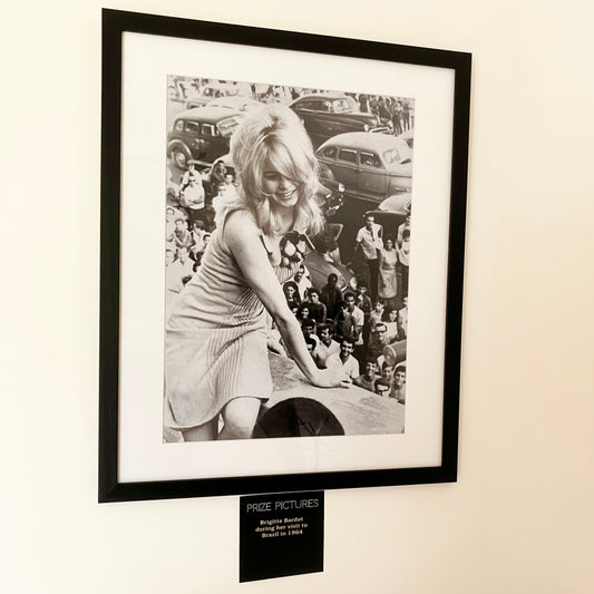 Brigitte Bardot during her visit to Buzios, Brazil in 1964.