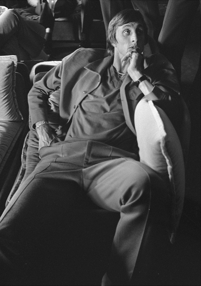 Johan Cruyff Framed Photo Print in Germany in 1974