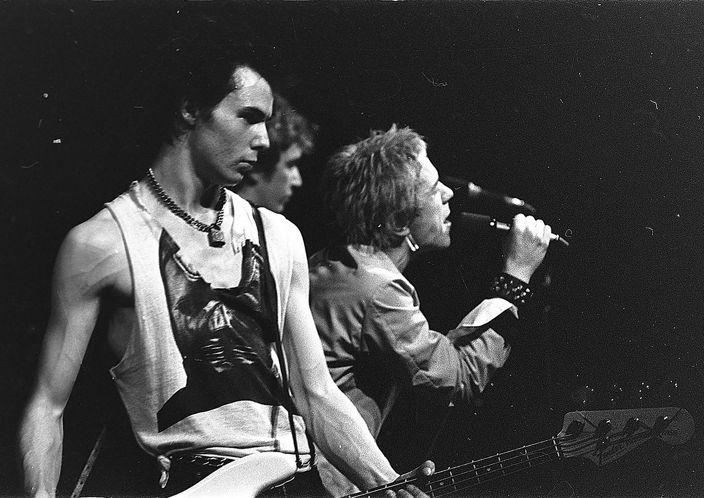 The Sex Pistols Framed Photo Print Live Performance July 1977