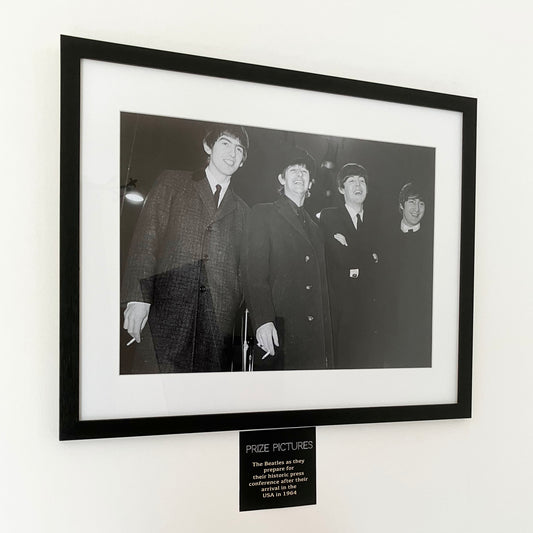 The Beatles Framed Photo Print in America 1964