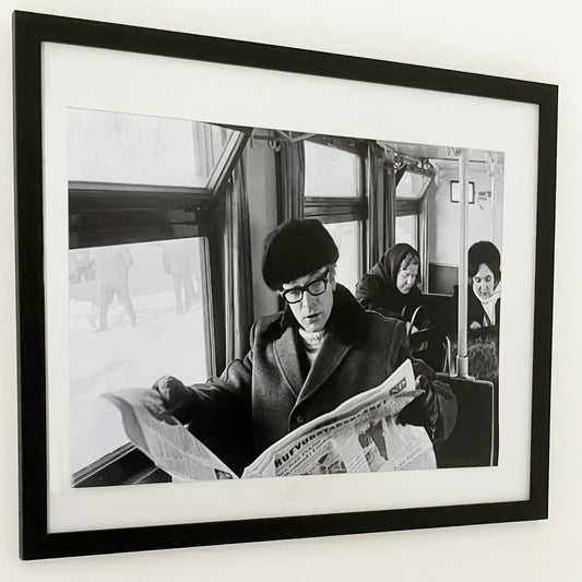 Michael Caine Framed Photo Print in Helsinki in 1967