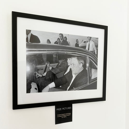 Frank Sinatra Framed Photo Print in Amsterdam 1975