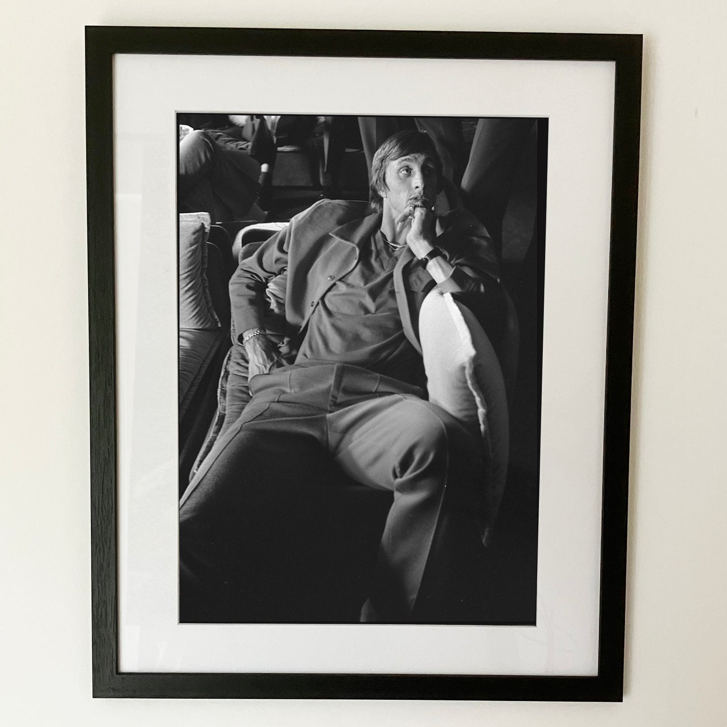 Johan Cruyff Framed Photo Print in Germany in 1974