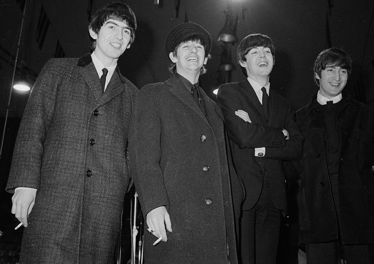 The Beatles Framed Photo Print in America 1964